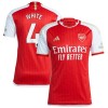 Maglia ufficiale Arsenal 2023-24 White 4 Casa per Uomo